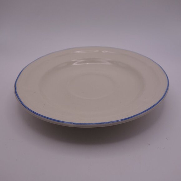 Set of Four(4) 8 Inch Plates and Set of Eleven(11) 6.5 Inch Plates with Blue Rim - Picture 8 of 12